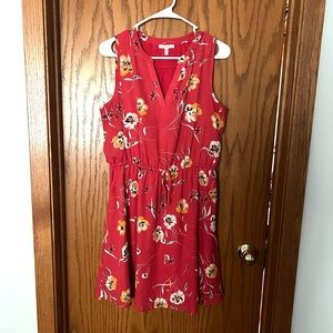 Sleeveless floral dress